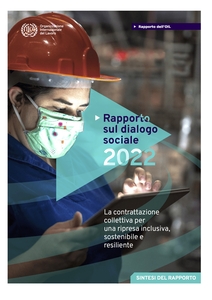 Copertina Rapporto OIL sul dialogo sociale 2022