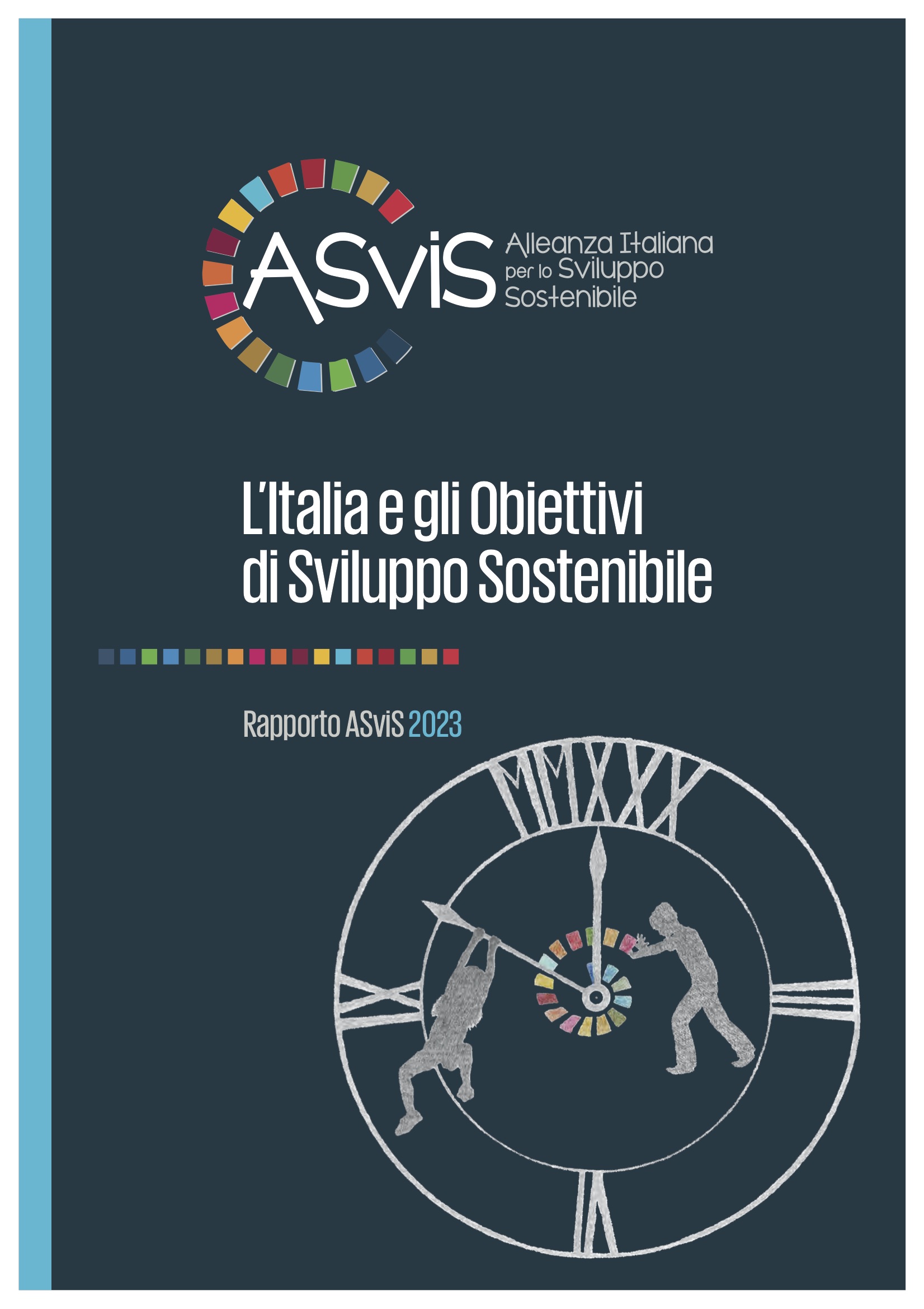 Copertina VIII Rapporto LItalia e lo sviluppo sostenibile 2023 ASVIS
