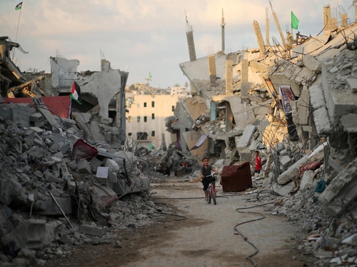 Foto Gaza tra le macerie