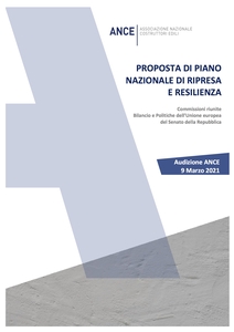 Immagine copertina Audizione Ance PNRR 9 marzo