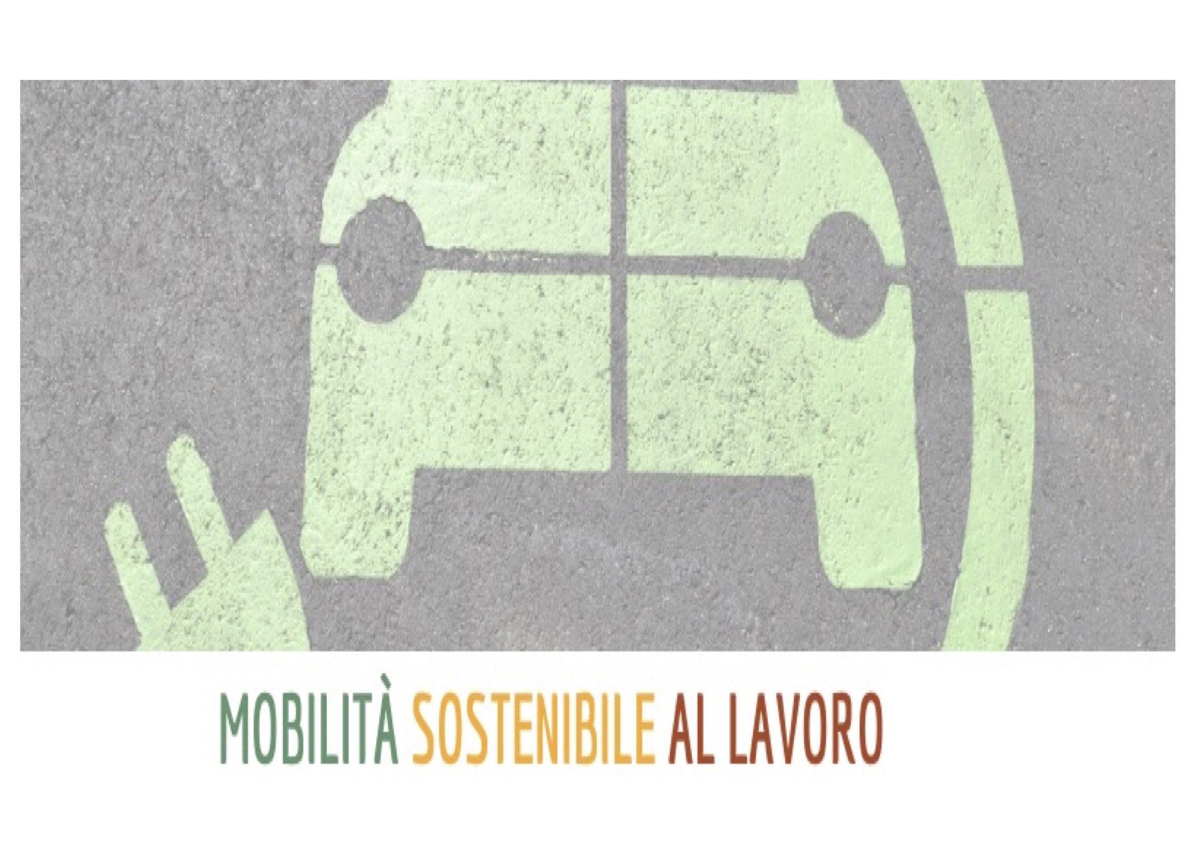 disegno mobilità sostenibile al lavoro